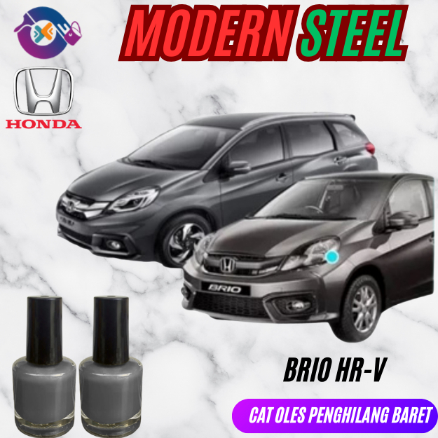 HONDA MODERN STEEL METALLIC CAT OLES PENGHILANG BARET MOBIL LECET ABU-ABU METALIK JAZZ MOBILIO BRIO