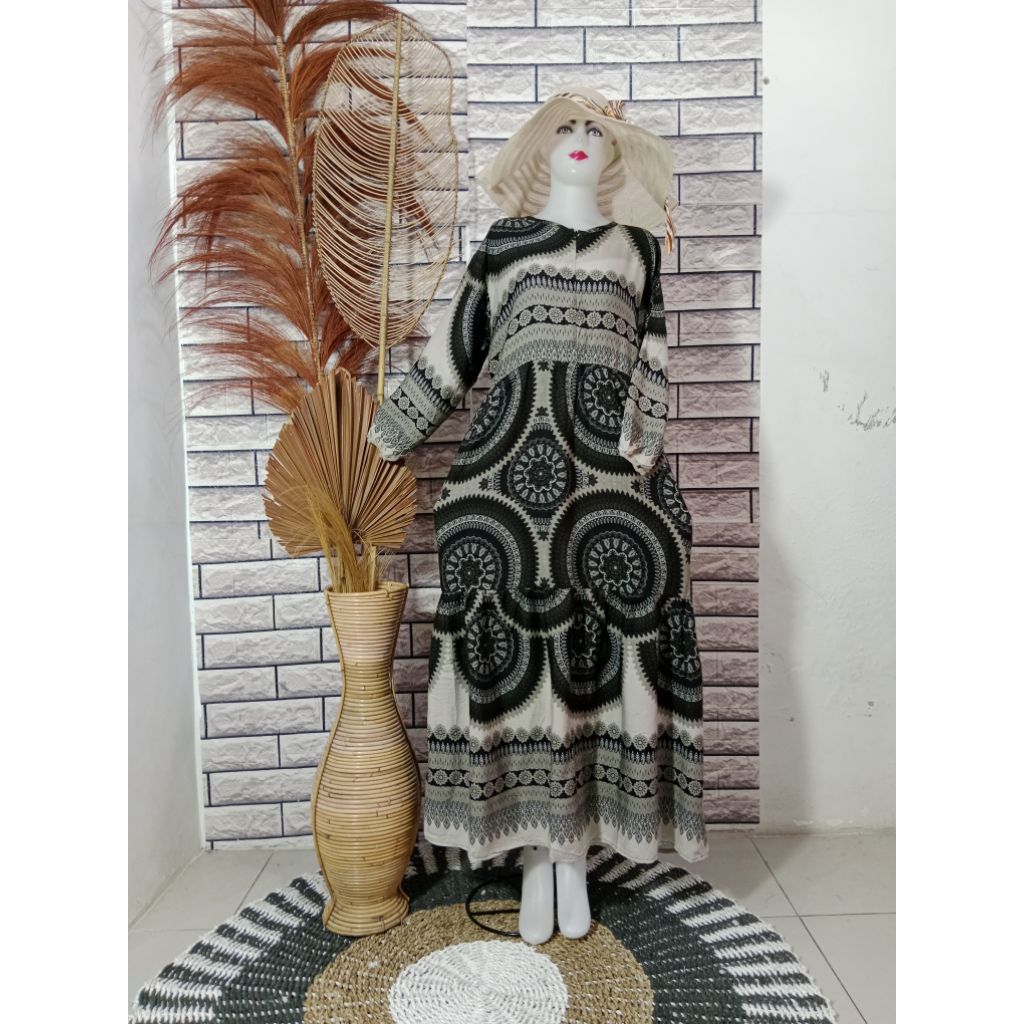 Gamis Rempel/Gamis Rayon/Gamis Busui/Gamis Susun/Gamis Premium