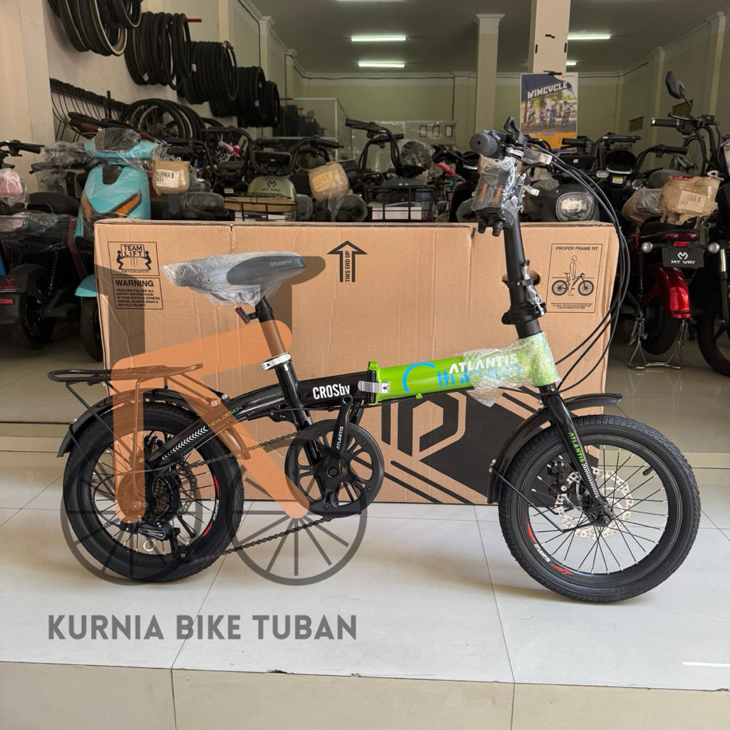 Sepeda Lipat 16 ATLANTIS CROSBY No New Phoenix Folding Bike