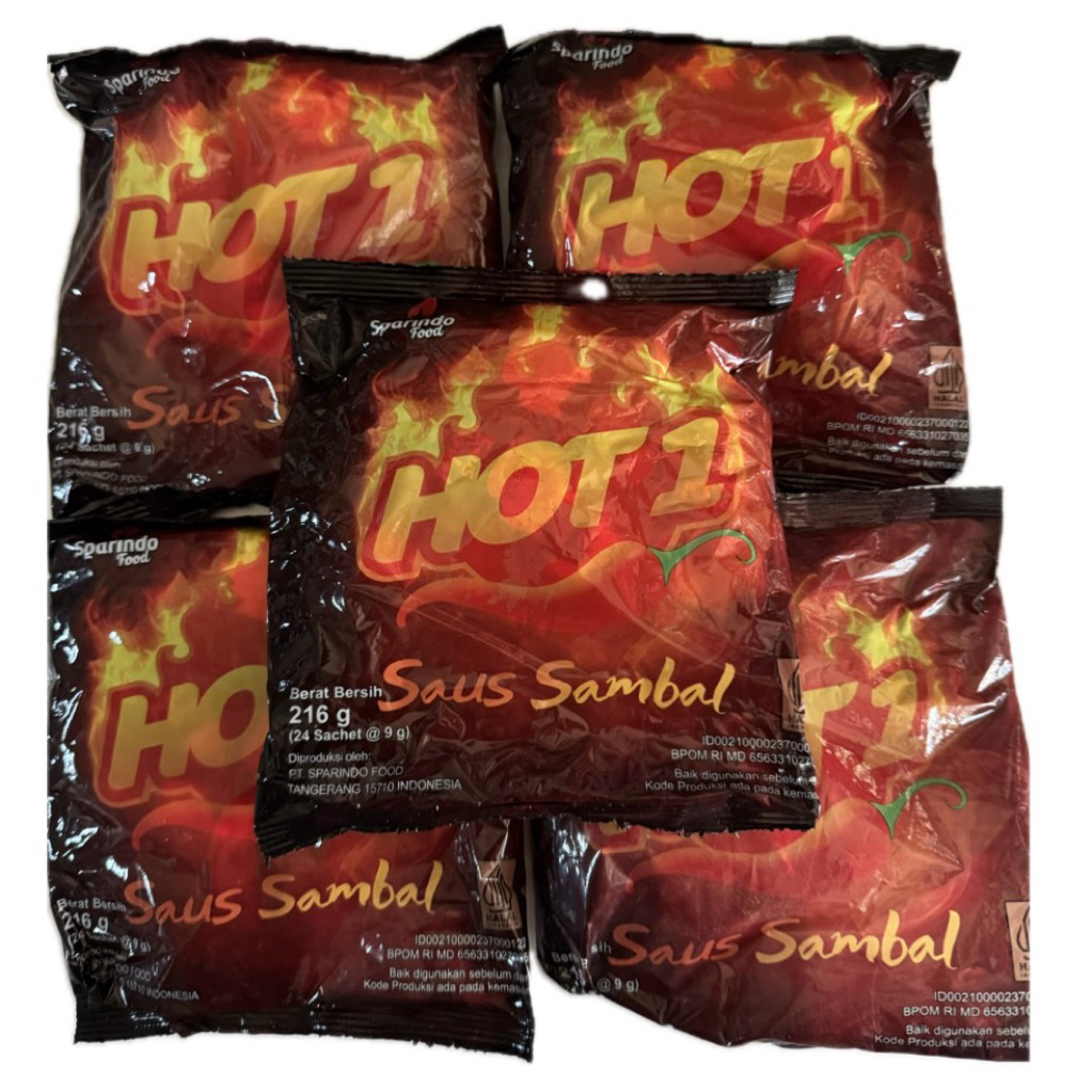 

Saus Hot1 Sachet isi 24pcs