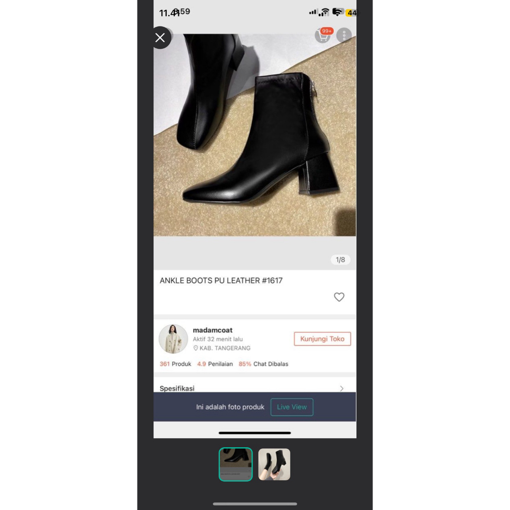 leather boots