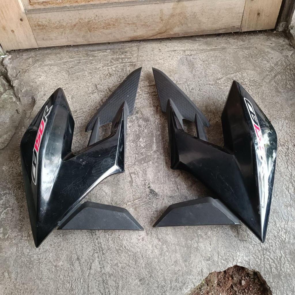 cover shroud kupingan tangki sayap tebeng tengki honda cb150r streetfire v2 origibal copotan motor