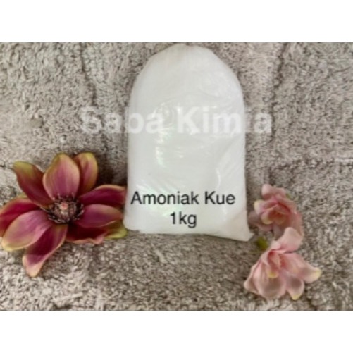 

Amoniak kue 1 kg / Ammonium bikarbonat / Pengembang kue / Perenyah kue/ Pengembang roti