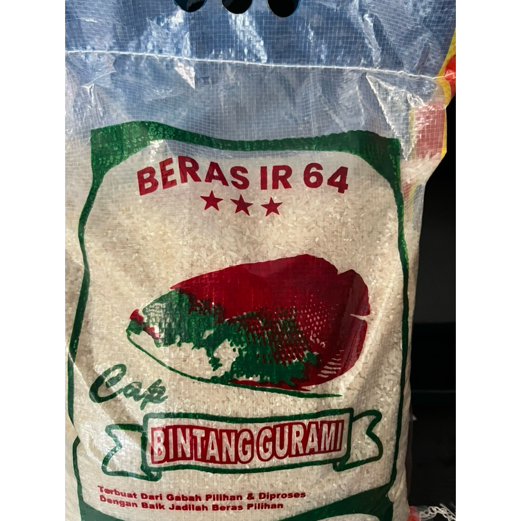 

beras 5 kg bintang gurami