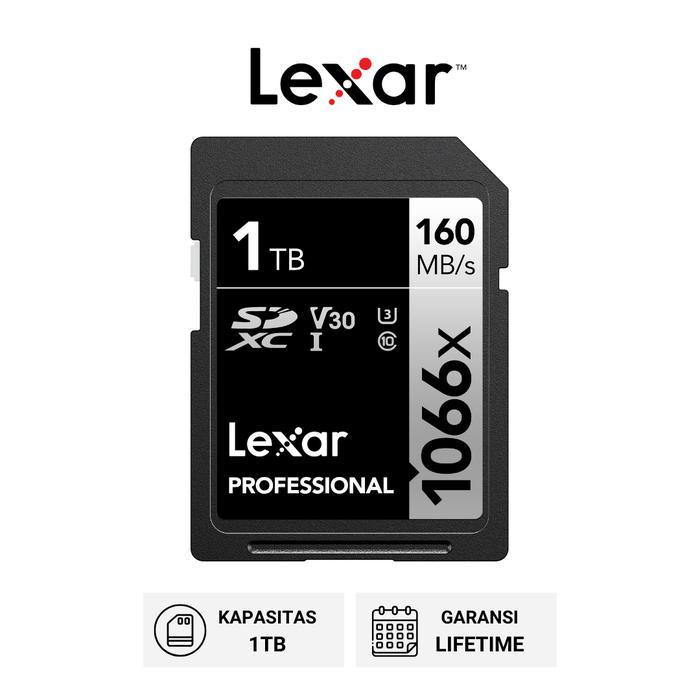 Lexar Professional 1066x SDXC / SD Card 1TB 160MBps