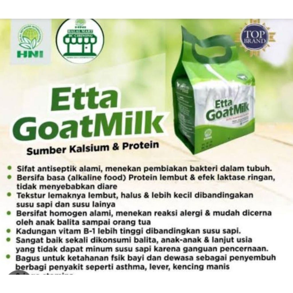

Susu Etta Goat Milk