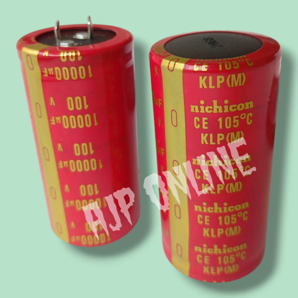 Elko Elco 100V 10000uf Nichicon Merah