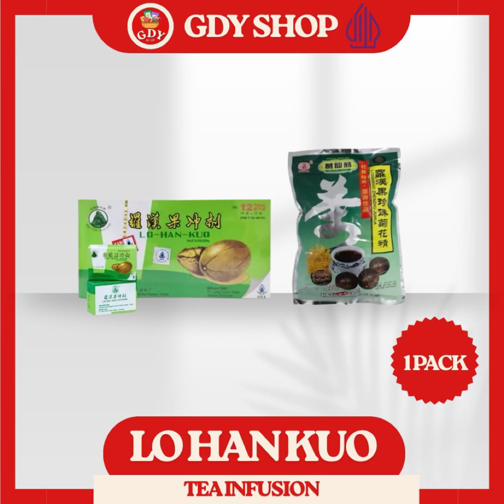 

Herbal | Lohanko infusion 150g | Liang Teh herbal KOTAK | BAG