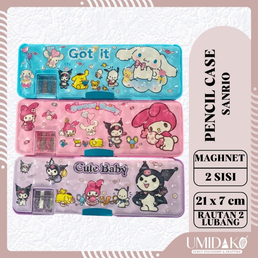 

[UMIDAKO] PENSIL CASE MAGNET SANRIO DZ-666