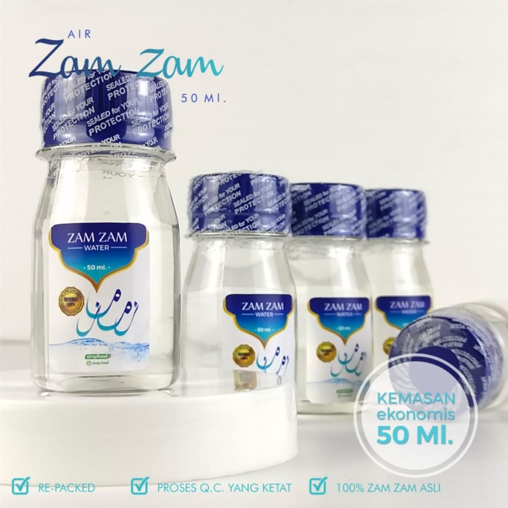 

Air Zamzam Netto 50Ml Asli 100% Tanpa Campuran