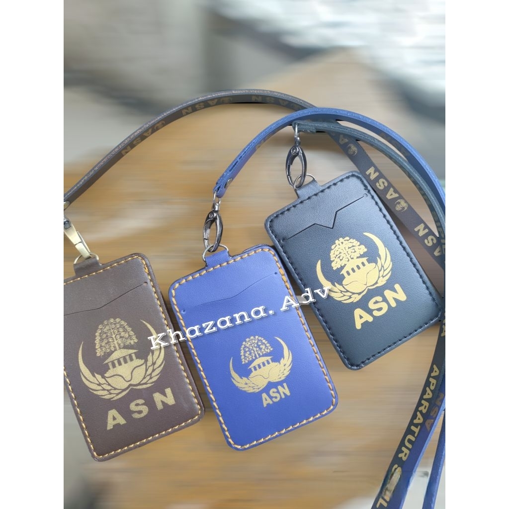 

Gantungan ID Card ASN | Gantungan Lanyard Korpri ASN bahan semi kulit