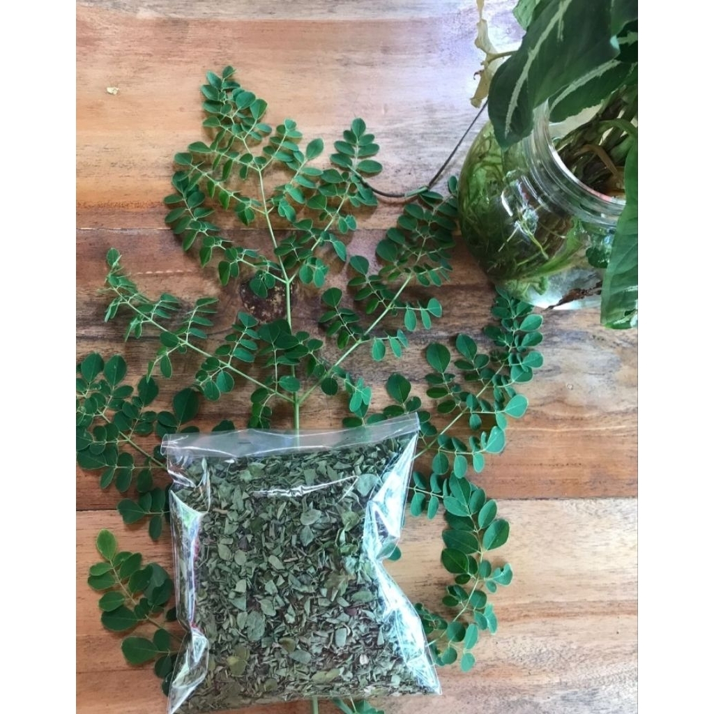 

daun kelor kering 100g