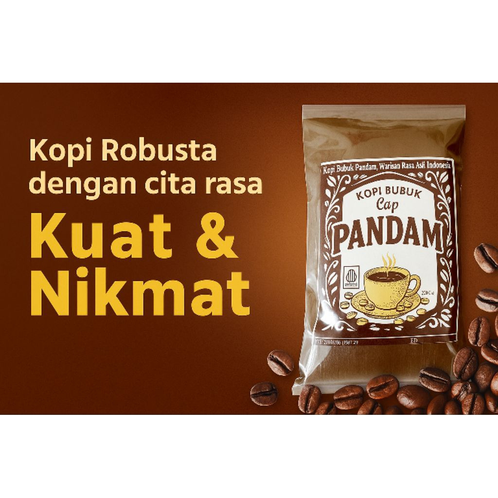 

Kopi Cap Pandam (250gr)