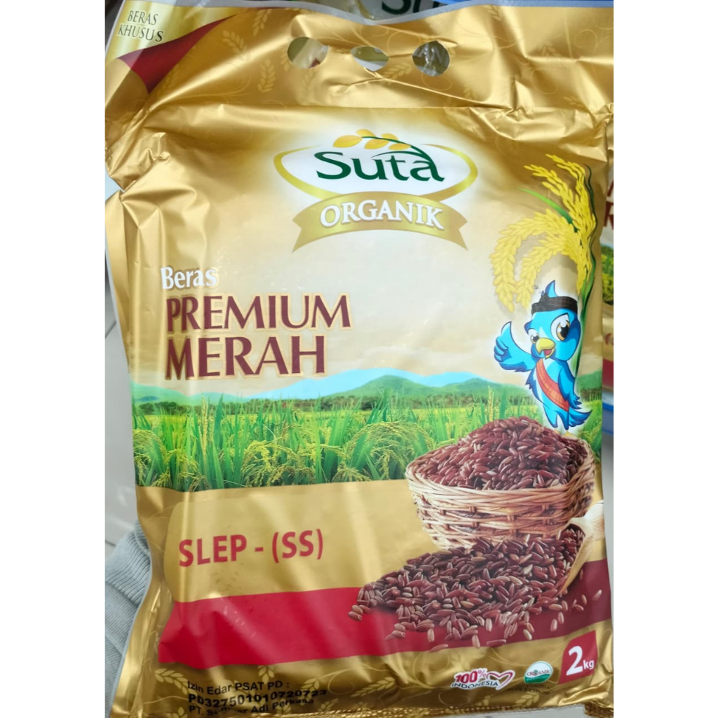 

Beras Suta Organik Premium Merah Slep (SS) 2 Kg