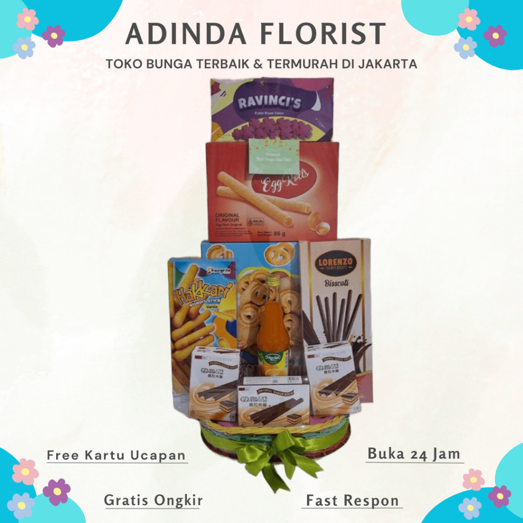 

Custom Parcel Lebaran, Idul Adha, Graduation, Imlek, Free Ongkir Jakarta Free Kartu Ucapan