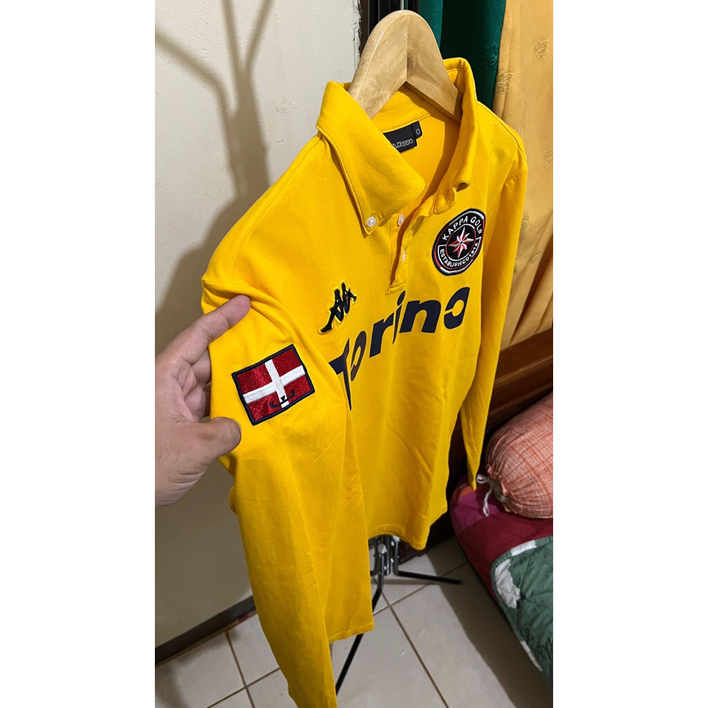 kaos kerah lengan panjang KAPPA golf original