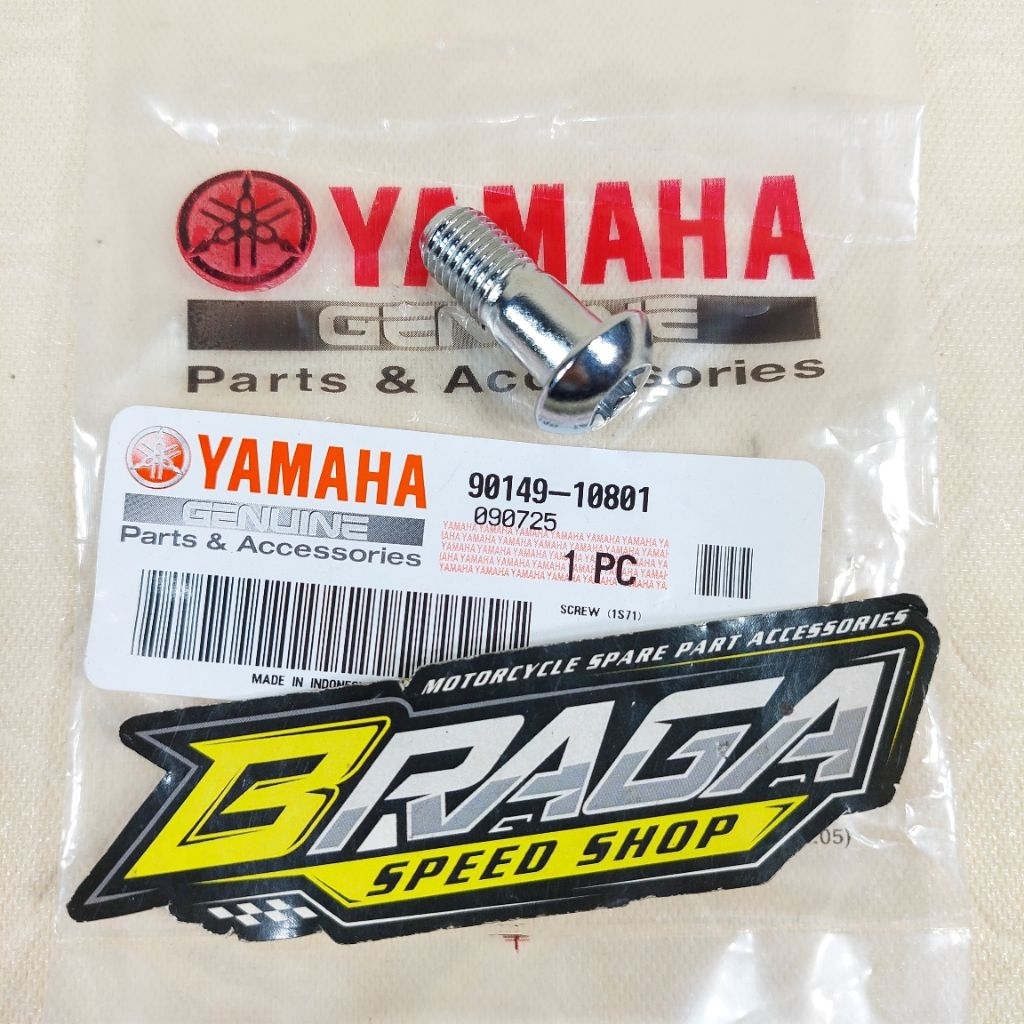 BAUT KALIPER CALIPER DEPAN MIO SMILE 28D SOUL XEON KARBU JUPITER MX 135 ASLI ORIGINAL YAMAHA 90149-1