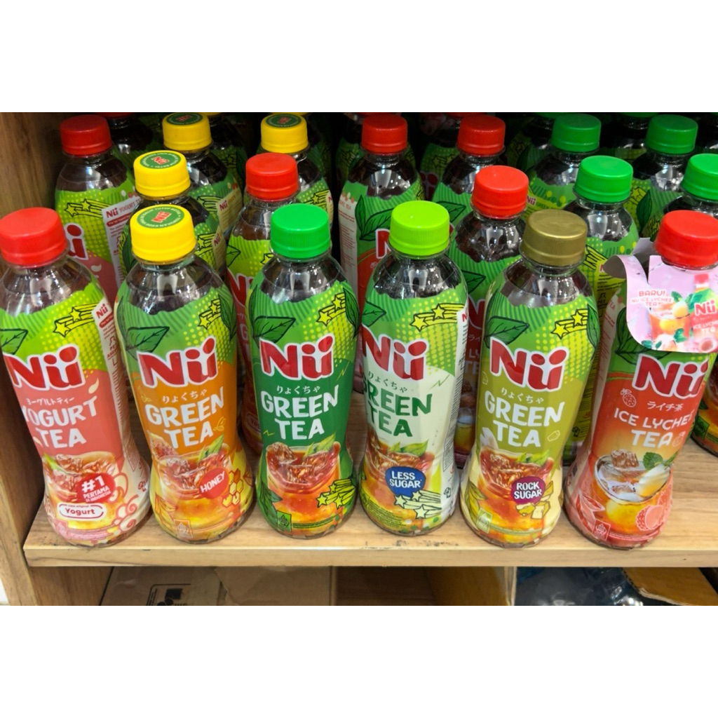 

NU minuman teh aneka rasa 450ml botol