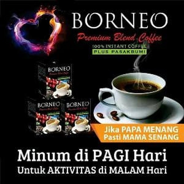 

kopi borneo original isi 5 saset