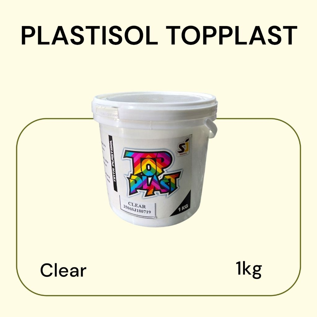 

Plastisol TopPlast Celar Sablon Kaos