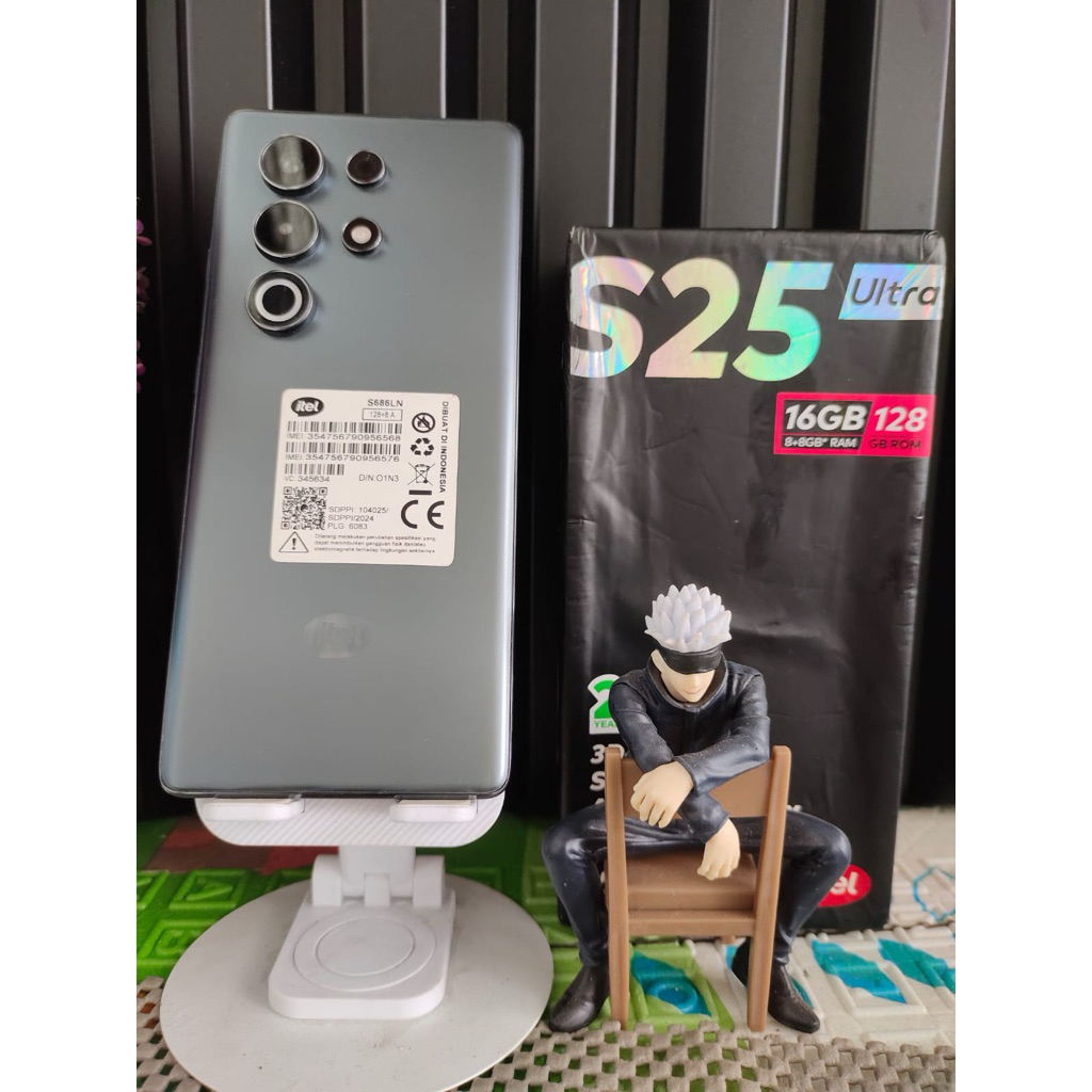 ITEL S25ULTRA RAM 8/128GB SECOND MULUS TERAWAT