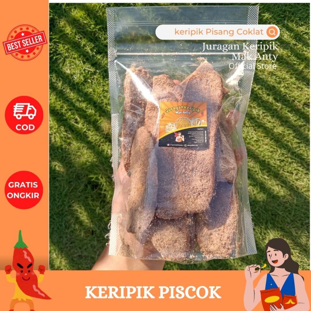 

Keripik Pisang Coklat | Keripik Piscok Khas Lampung 250 gr | 500 gr