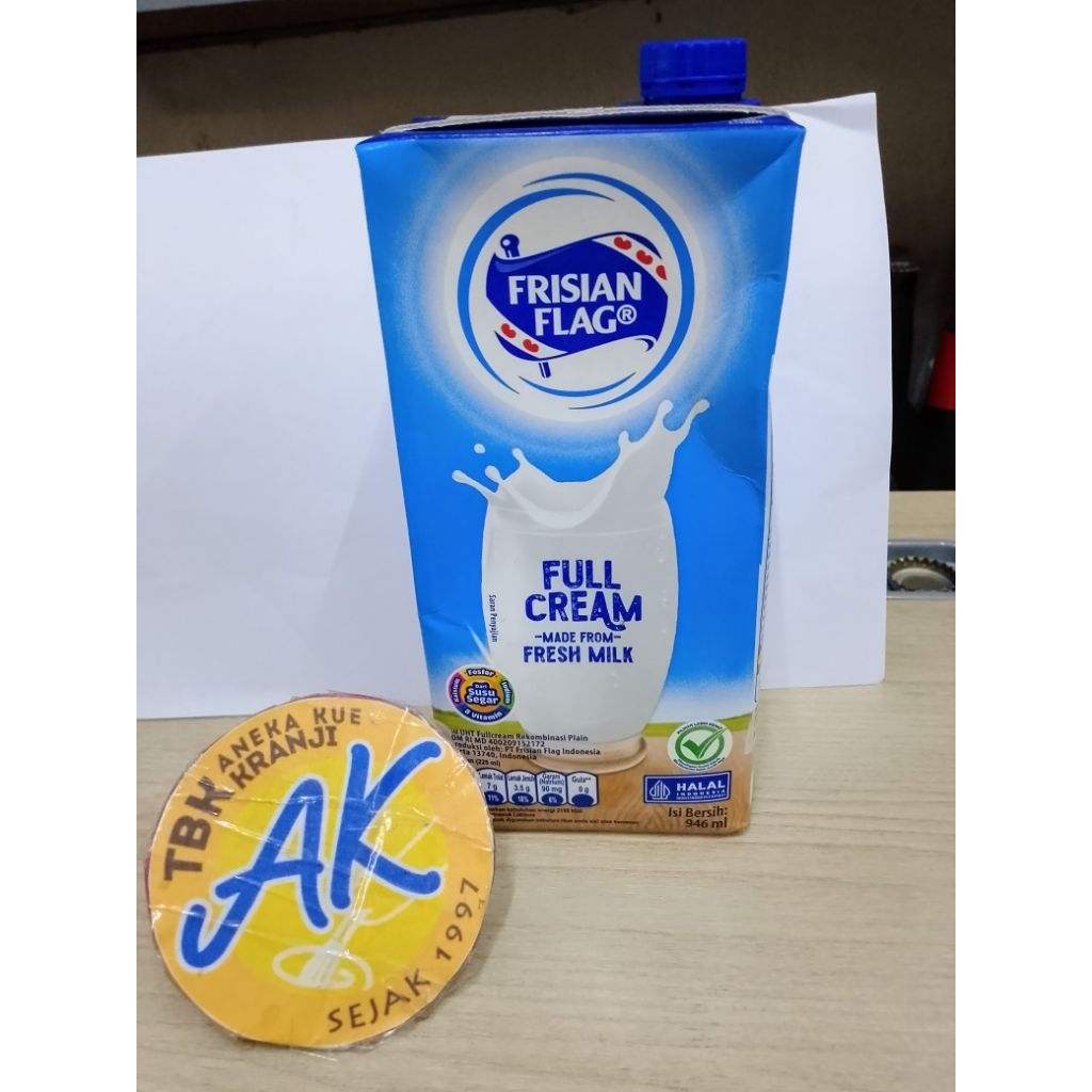 FRISIAN FLAG SUSU CAIR FULL CREAM 1LITER