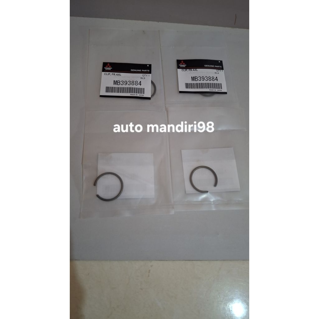 SPI SHAFT KIT/CLIP FRONT AXLE MITSUBISHI TRITON MB393884