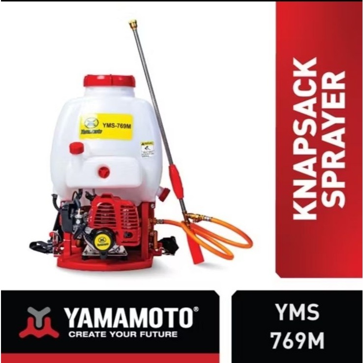 YAMAMOTO Penyemprot Hama Ransel Gendong / Power Sprayer Gendong YAMAMOTO YMT 769 / Knapsack Sprayer 