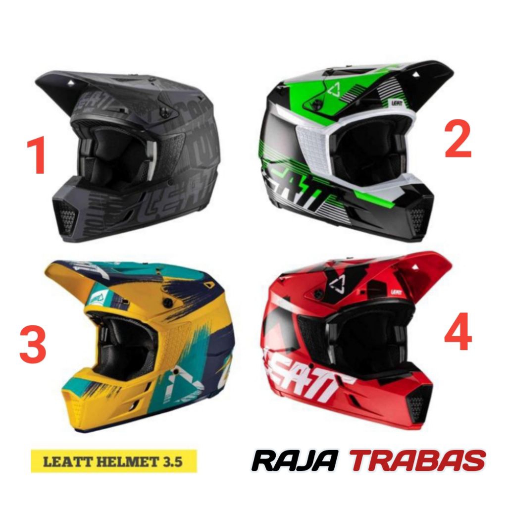 HELM LEATT 3.5 MOTOCROSS / HELM LEAT 3.5 /HELM TRILL LEATT