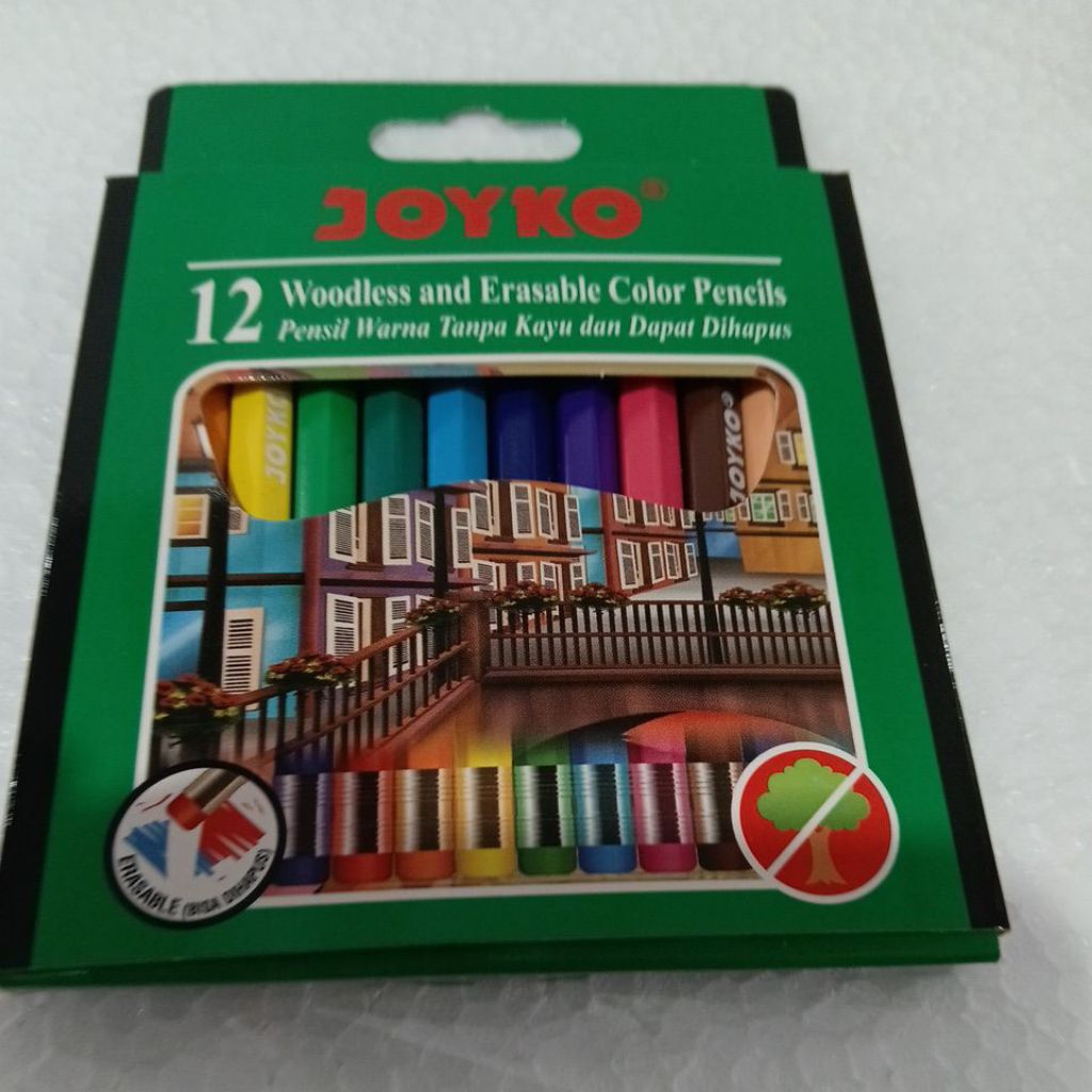 

joyko pencil warna cp 120 . 12w kecil