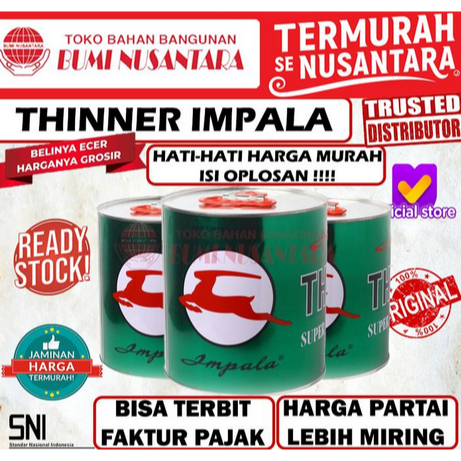 Thiner Impala 5L Tiner Impala 5liter Impala 5 liter Thinner Impala 5L - IMPALA