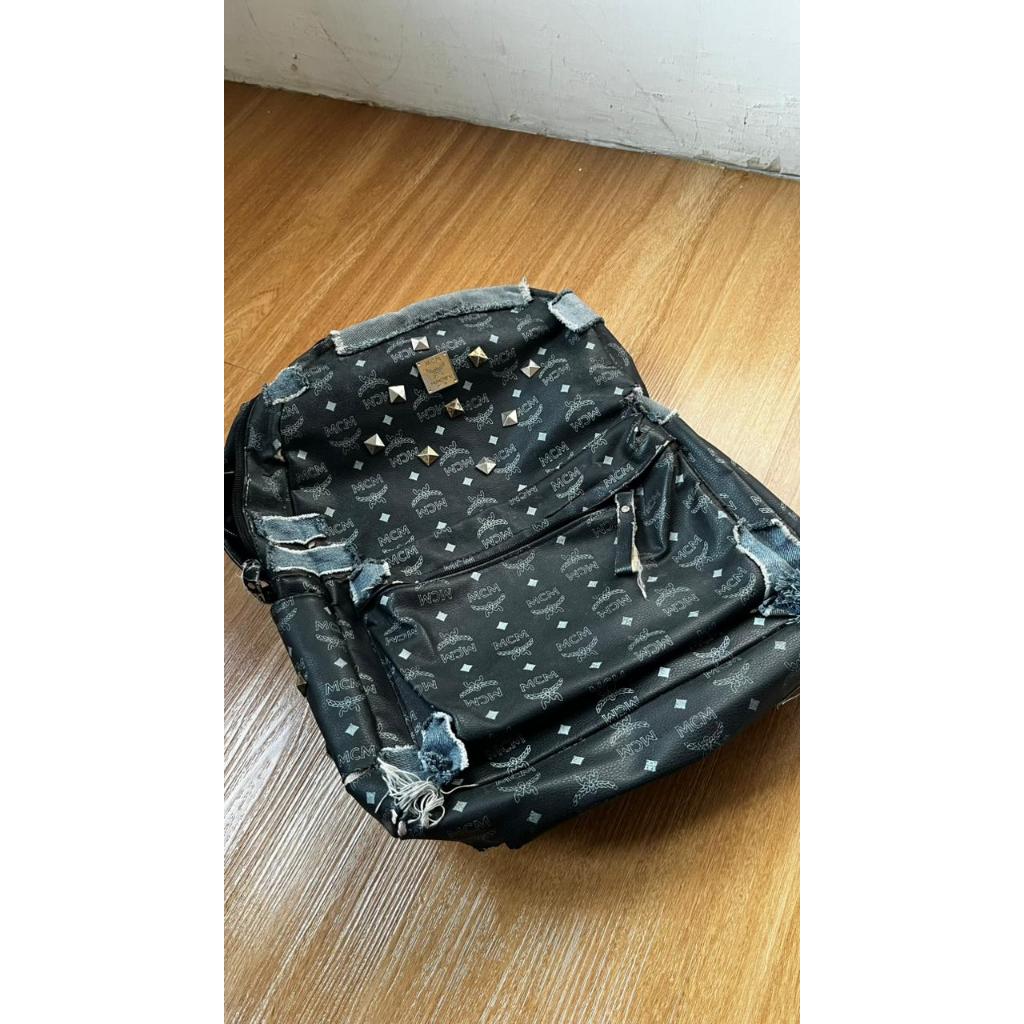 Tas Ransel MCM Original - Backpack Asli Second Bekas Pribadi Ada Kerusakan