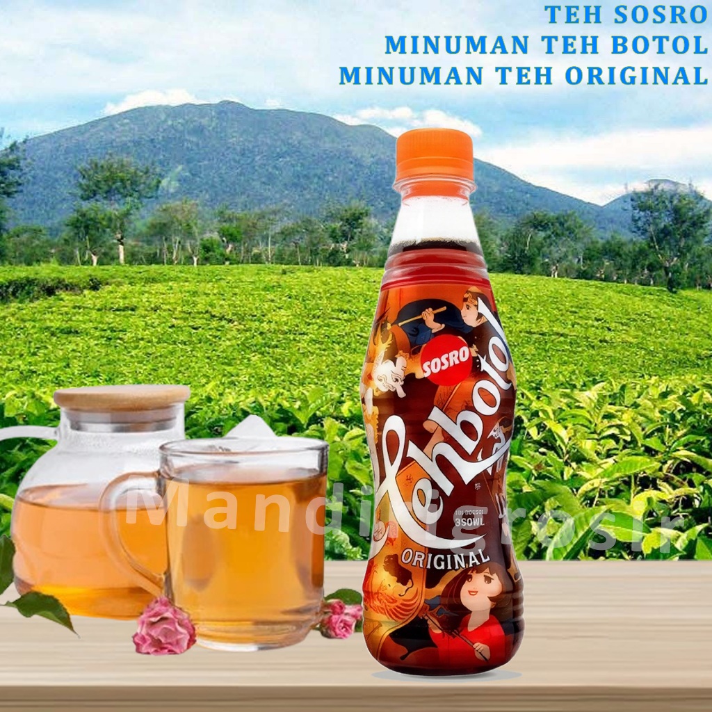 

Minuman Teh Rasa Original * Teh Botol Sosro * Minuman Teh Botol * 350ml