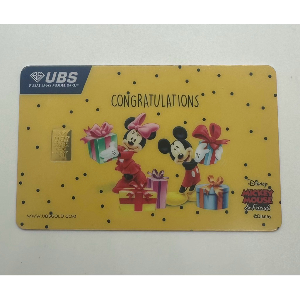 Logam Mulia LM UBS Gift Series 0,25 gr