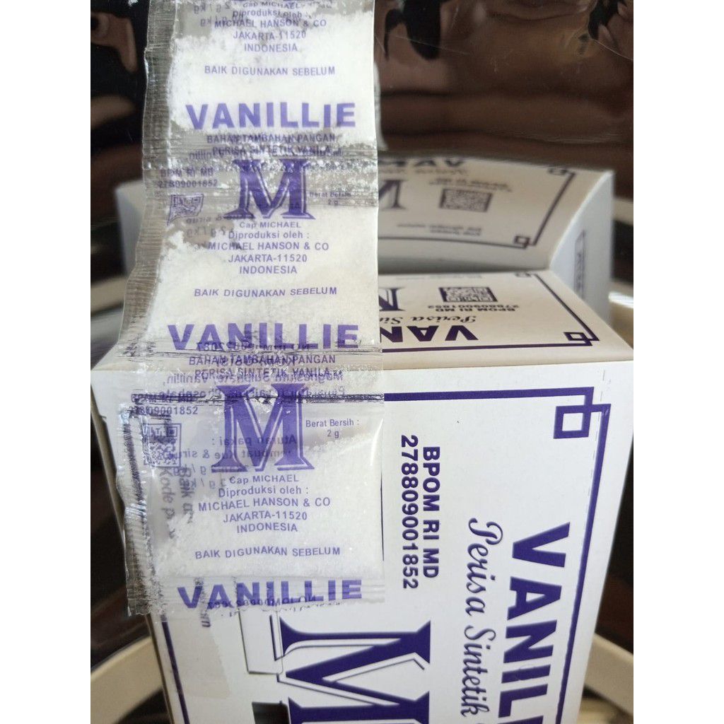 

Vanillie W / Vanillie bubuk/ vanillie kristal/ vanillie kue