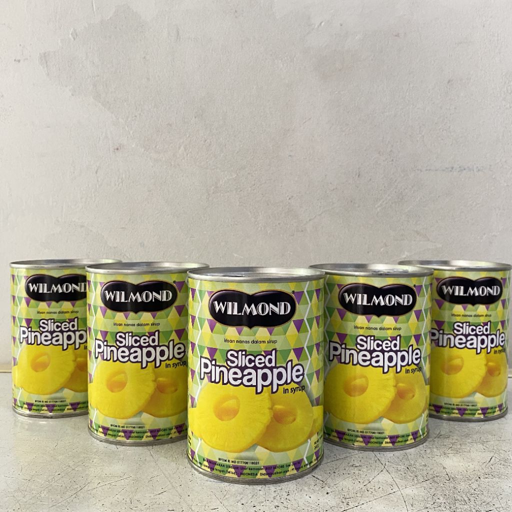 

Wilmond sliced pineapple 565 gram | wilmond buah kaleng nanas