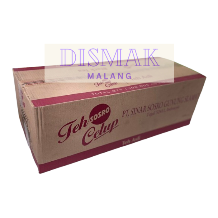 

Teh Sosro Celup 15 kantong 100 pcs