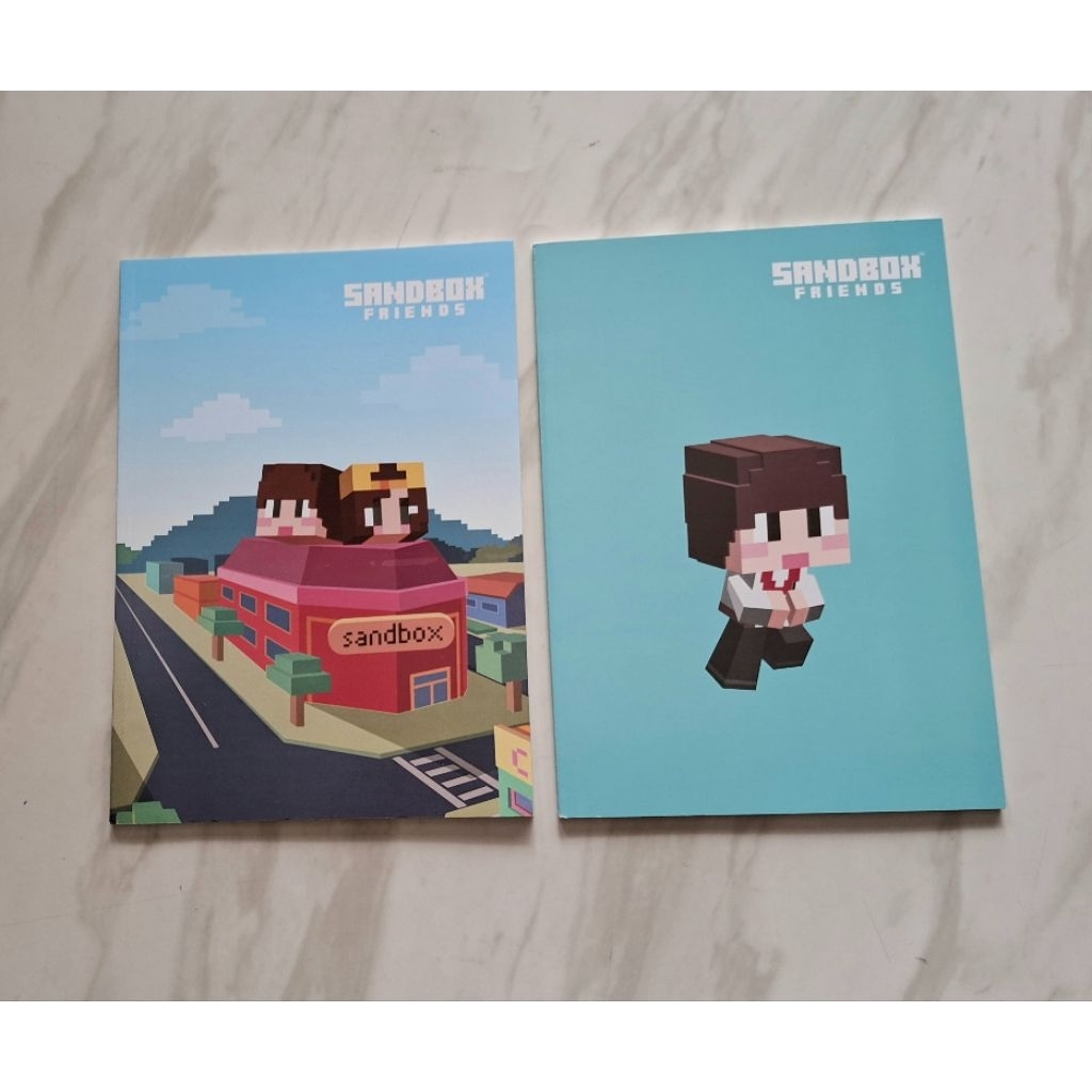 

Buku tulis Pixel Sandbox friends A5