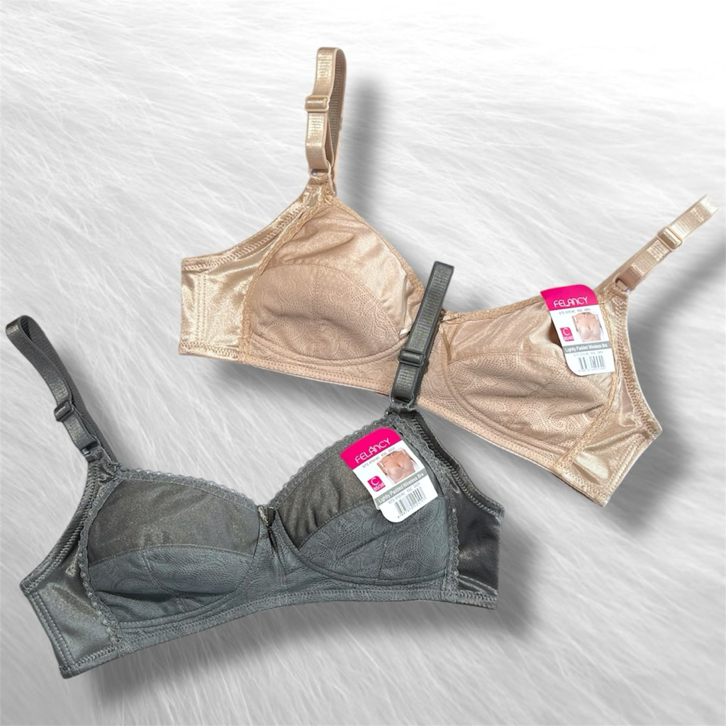 Bra Wanita Felancy 01014 | Tanpa Kawat | Tanpa Busa | Kait 2