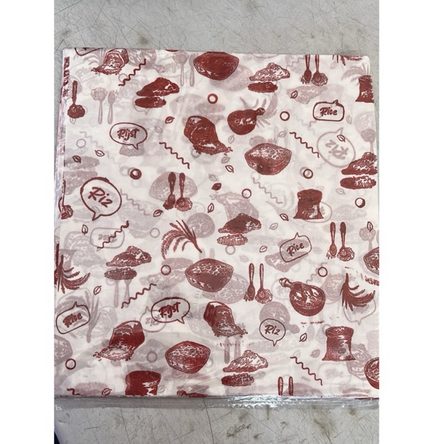 Paper Rice/Kertas KFC motif/kertas nasi motif