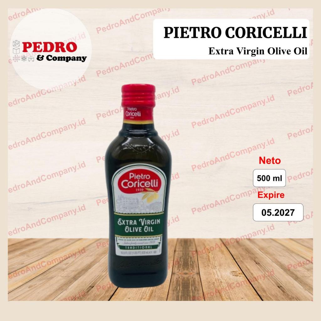 

Pietro coricelli extra virgin olive oil 500 ml - minyak zaitun
