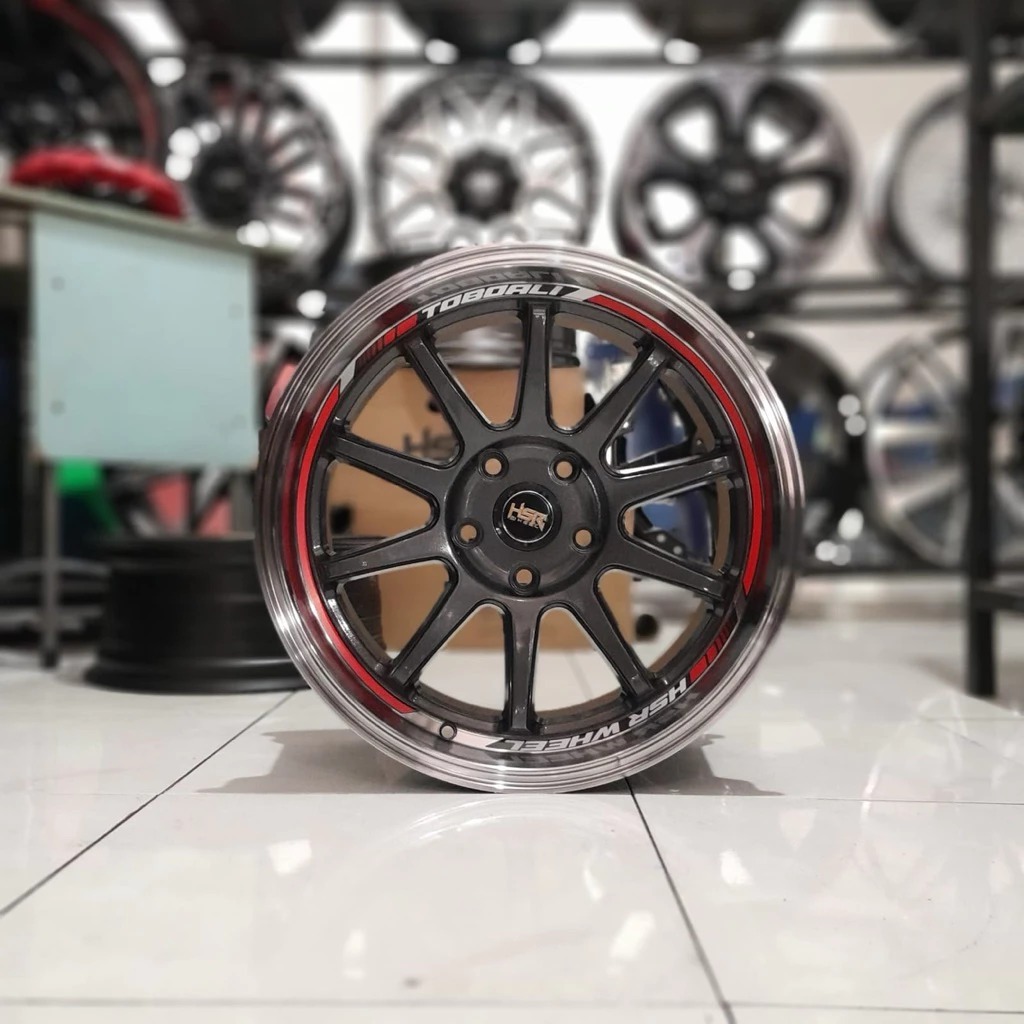 Velg Mobil Pelak Mobil Racing Innova, Zenix, Rush HSR Toboali Ring 17 Lebar 8,5