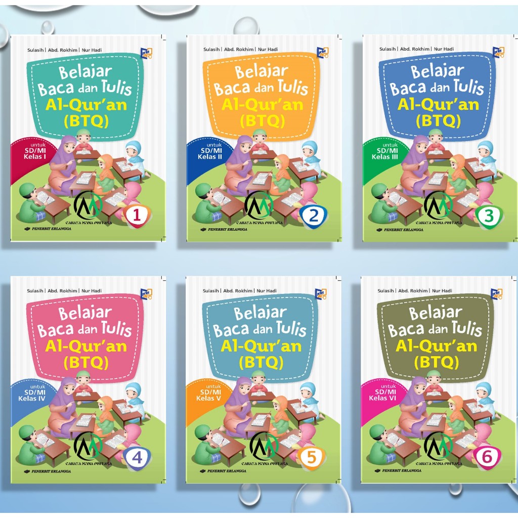 [Penerbit Erlangga] BTQ SD/MI KELAS 1,2,3,4,5 & 6 KURIKULUM MERDEKA