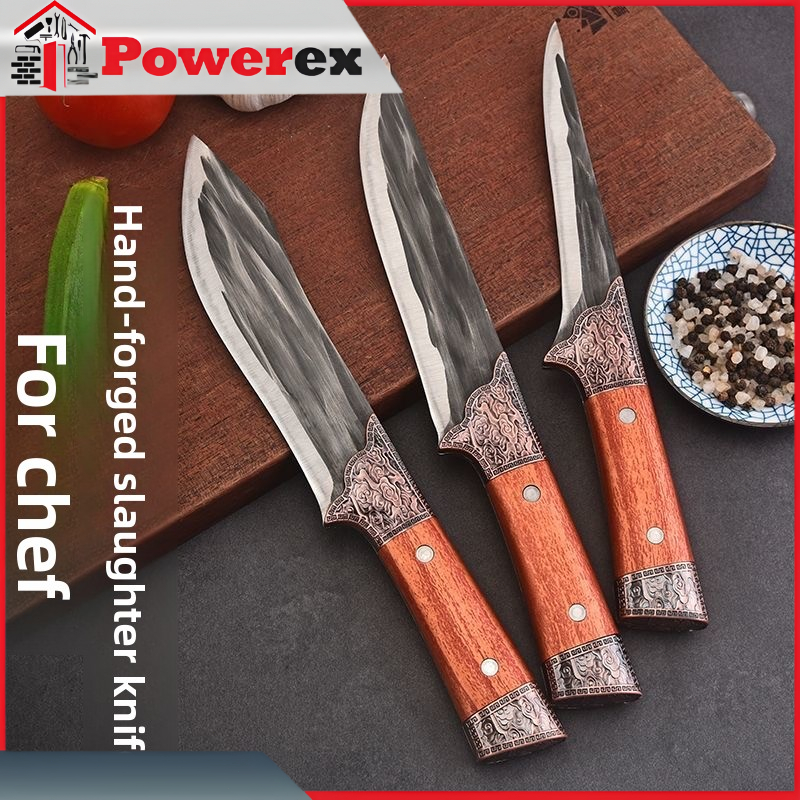 Pisau Dapur Stainless Steel: Pisau Boning (Boning Knife), Pisau Slaughter (Slaughter Knife), Pisau P