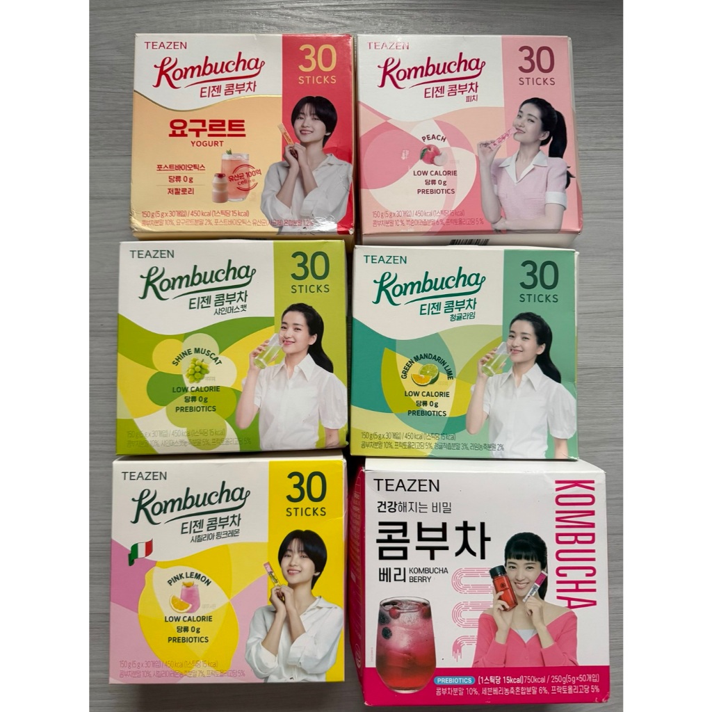 

TEAZEN Kombucha Tea Lemon Citron Berry Detox Diet Drink Korea Detox Drink Teh Diet original korea