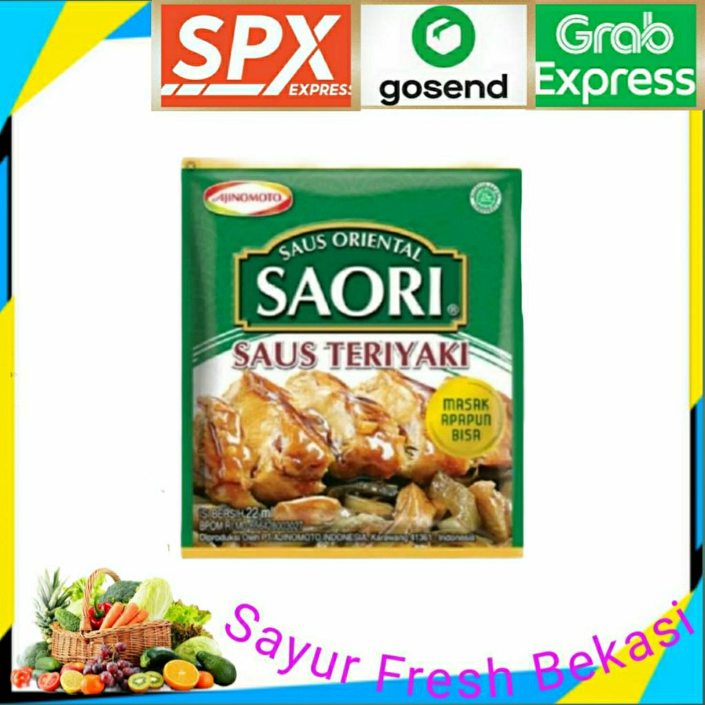 

Saori Saos Teriyaki Sachet 22ml.