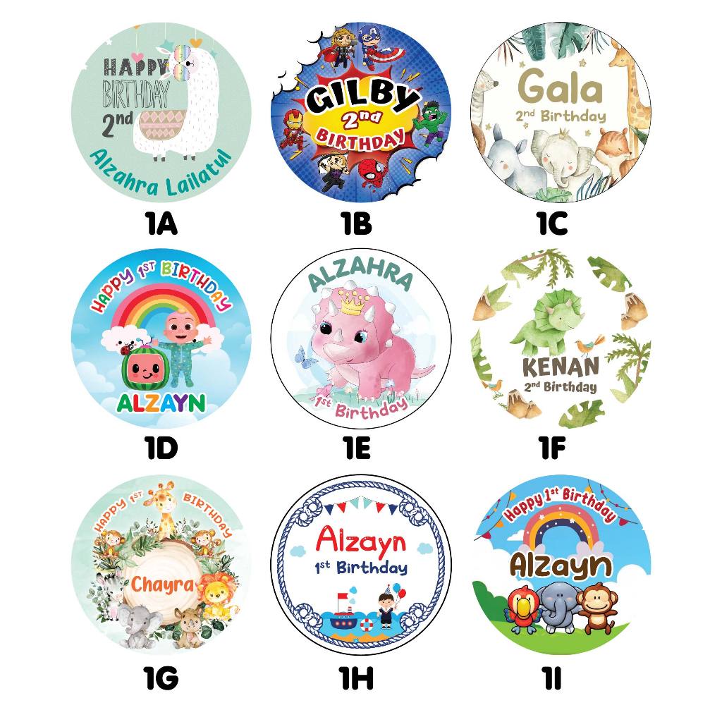 

Stiker ULANG TAHUN ANAK CUSTOM TEKS EKONOMIS Part 1