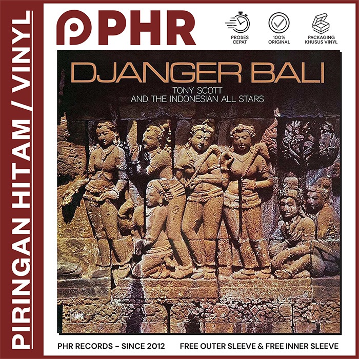 Vinyl TONY SCOTT & INDONESIA ALL STARS - Djanger Bali