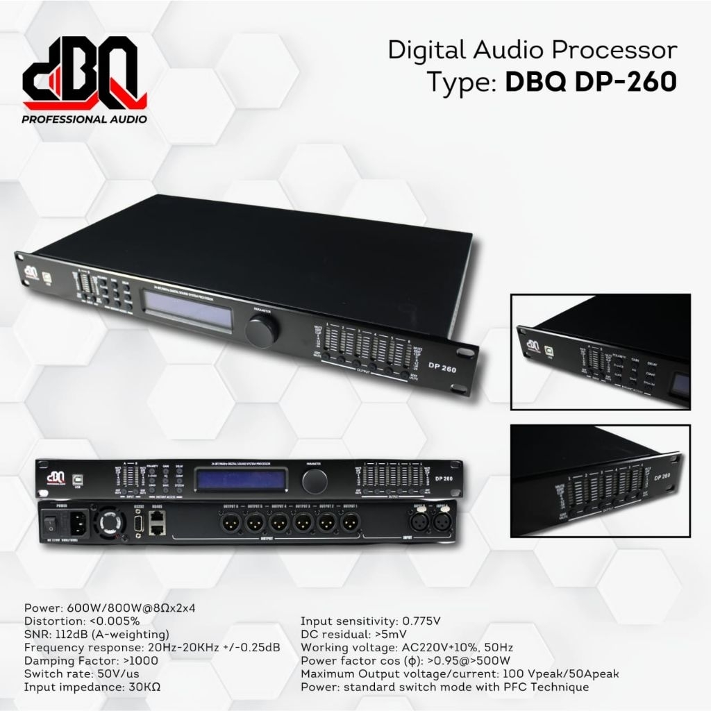 DLMS DP 260 DBQ / DLMS Pengatur Suara